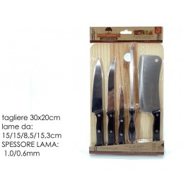 Set Coltelli 4 Pezzi Con...